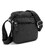 Кожаный компактный мужской мессенджер черный Tiding Bag M56-0080A фото, картинка, изображение