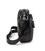 Кожаный компактный мужской мессенджер черный Tiding Bag M56-0080A фото, картинка, изображение