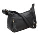 Женская кожаная сумка Borsa Leather 1t300-black фото