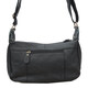 Женская кожаная сумка Borsa Leather 1t300-black фото