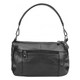Женская кожаная сумка Borsa Leather 1t840-black фото