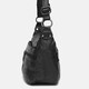 Женская кожаная сумка Borsa Leather K1105-black фото
