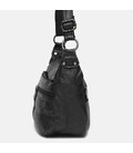 Женская кожаная сумка Borsa Leather K1105-black фото, картинка, изображение