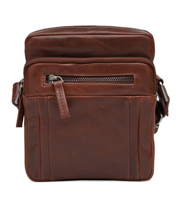 Мужская кожаная сумка Ricco Grande 1FSL-931-brown фото, картинка, изображение