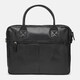 Мужская кожаная сумка Ricco Grande 1FSL-1052-black фото