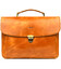 Шкіряний чоловічий портфель на два відділення TARWA GBalc-2067-4lx медовий фото, картинка, изображение