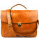 Шкіряний чоловічий портфель на два відділення TARWA GBalc-2067-4lx медовий фото, картинка, изображение