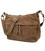 Замшева сумка месенджер Італія Firenze fz382328_taup тауп фото, картинка, изображение