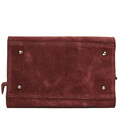 Замшева сумка тоут Італія Firenze fz3752_bordo бордо фото, картинка, изображение