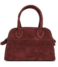 Замшева сумка тоут Італія Firenze fz3752_bordo бордо фото, картинка, изображение