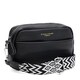 Женская кожаная сумка Borsa Leather K15-5818bl-black фото