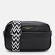 Женская кожаная сумка Borsa Leather K15-5818bl-black фото