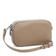 Жіноча шкіряна сумка Borsa Leather K15-605be-beige картинка, зображення, фото