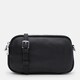 Женская кожаная сумка Borsa Leather K15-605bl-black фото