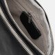 Жіноча шкіряна сумка Borsa Leather K15-605bl-black картинка, зображення, фото