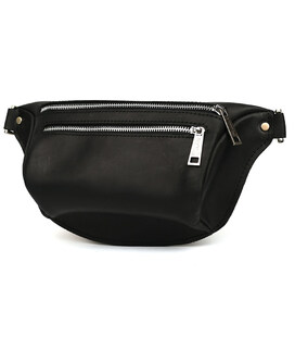 Сумка бананка в розмірі М TARWA RA-3105-3lx чорна 3 відділення фото, картинка, изображение