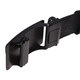 Автоматический мужской пасок с пряжкой115-125×3.5 / ремень на брюки Borsa Leather, черный фото