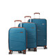 Набор чемоданов Airtex 293 Worldline синий фото