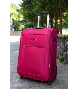 Чемодан Wings 1701 средний M бордовый 2 колесный фото, картинка, изображение
