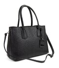 Классическая женская кожаная черная сумка Firenze Italy F-IT-7601A фото, картинка, изображение