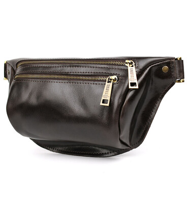 Напоясна сумка бананка в розмірі TARWA GX-3105-3lx 3 відділення шоколад картинка, зображення, фото