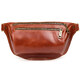 Напоясна сумка бананка в розмірі TARWA GBalc-3105-3lx 3 відділення коньячна фото