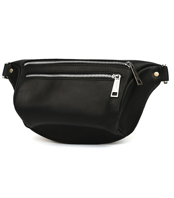 Напоясна сумка бананка в розмірі TARWA RA-3105-2lx чорна 2 відділення картинка, зображення, фото