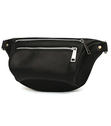 Напоясна сумка бананка в розмірі TARWA RA-3105-2lx чорна 2 відділення картинка, зображення, фото