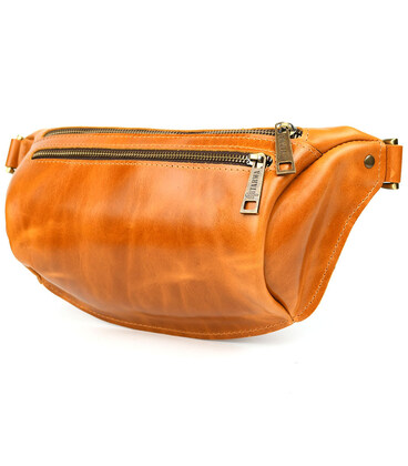 Сумка бананка в розмірі L TARWA GY-3106-3lx 3 відділення руда картинка, зображення, фото