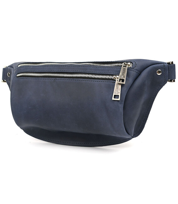 Сумка бананка в розмірі L TARWA RK-3106-2lx синя 2 відділення фото, картинка, изображение