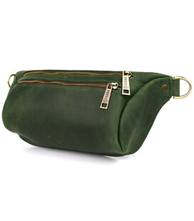 Напоясна сумка бананка в розмірі L TARWA RE-3106-2lx зелена 2 відділення фото, картинка, изображение