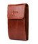 Шкіряна сумка-чохол для телефону панч GBal-2122-4lx коньячний глянець фото, картинка, изображение