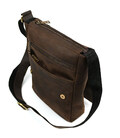 Чоловіча сумка шкіряна А4 через коричневе плече RC-1501-3md TARWA crazy horse картинка, зображення, фото