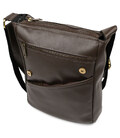 Чоловіча шкіряна сумка А4 через плече GC-1502-3md TARWA косий клапан картинка, зображення, фото