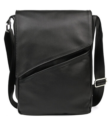 Чоловіча шкіряна сумка А4 через плече GA-1502-3md TARWA косий клапан фото, картинка, изображение