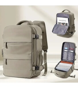 Рюкзак для ручної кладі TB05 40x20x25 см, Коричневий Ryanair / Wizz Air картинка, зображення, фото