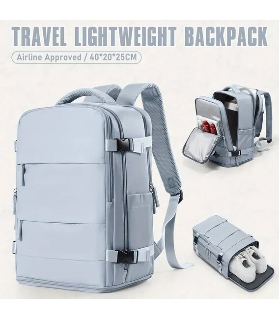 Рюкзак для ручной клади TB05 40x20x25 см, Голубой Ryanair / Wizz Air фото, картинка, изображение