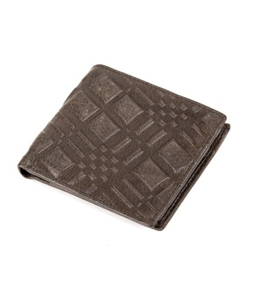 Мужское портмоне с фигурным тиснением Tiding Bag M39-3031-11DB фото, картинка, изображение