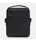 Мужская кожаная сумка Borsa Leather K166389-6bl-black фото, картинка, изображение