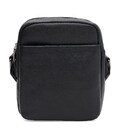 Мужская кожаная сумка Borsa Leather K166365bl-black фото, картинка, изображение