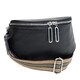 Женская кожаная сумка Borsa Leather K12228bl-black фото