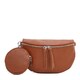 Женская кожаная сумка Borsa Leather K15-5813gi-ginger фото
