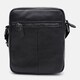 Чоловіча шкіряна сумка Borsa Leather K19803-1bl-black картинка, зображення, фото