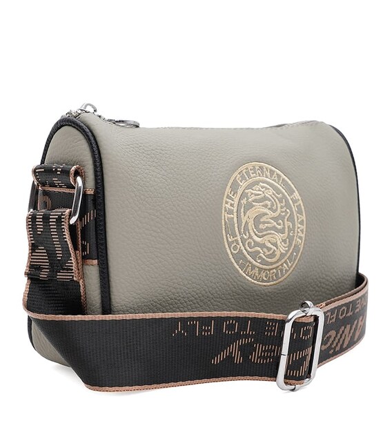 Жіноча шкіряна сумка Borsa Leather K121031gr-gray картинка, зображення, фото