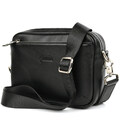 Сумка 3-в-1 через плече шкіряна TARWA GA-0324-4lx чорна Наппа фото, картинка, изображение