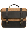 Чоловічий портфель з канвасу та шкіри наппа TARWA RCC-3920-3md картинка, зображення, фото