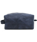 Шкіряний несесер косметичка TARWA RK-8033-4lx синій крейзі хорс фото, картинка, изображение