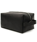 Шкіряний несесер косметичка TARWA RA-8033-4lx чорний крейзі хорс фото, картинка, изображение