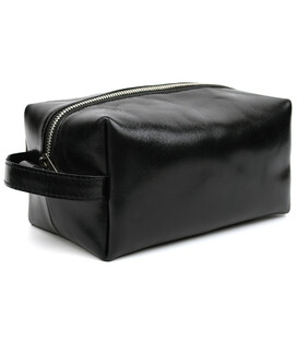 Шкіряний несесер косметичка TARWA GAlc-8033-4lx чорний алькор фото, картинка, изображение