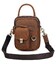 Сумка чоловіча Vintage 14416 в вінтажному стилі Коричнева картинка, зображення, фото